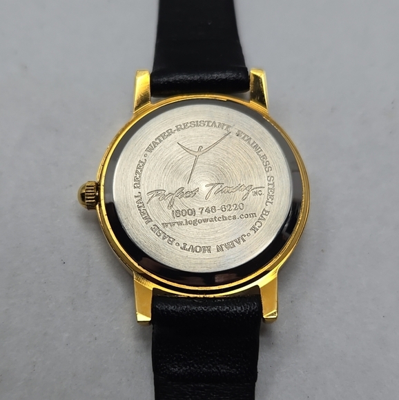 United States Conference Of Catholic Baptists Gold Tone Watch New Battery - Picture 11 of 11